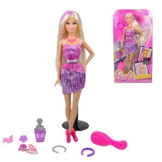 Кукла Барби Игра с модой c аксессуарами для волос BARBIE (BDB26)